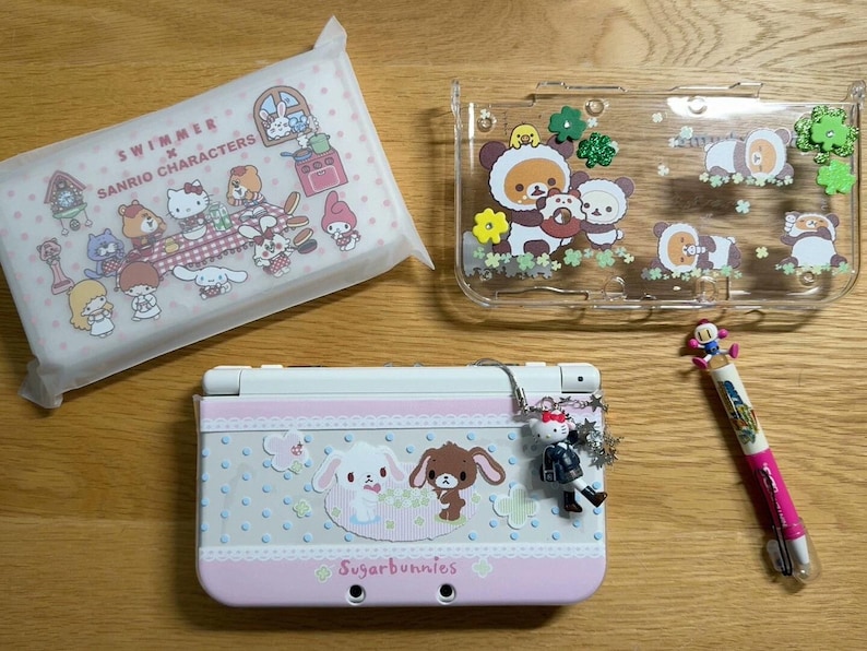 3ds Nds Case Full Model Series Anime Cartoon Handmade Protective Case ...