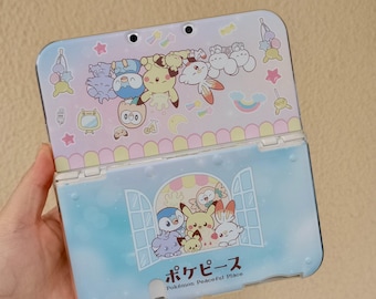 Funda Kawaii para Nintendo 3DS / Funda protectora de Pikachu y sus amigos, accesorio de videojuegos de anime