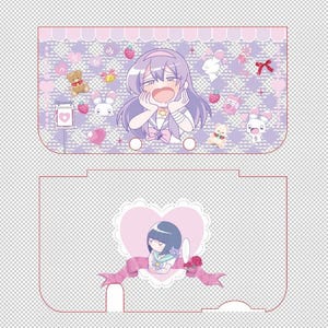 Cartoon Girl 3DS/NDS Case: Anime Handmade Protective Cover
