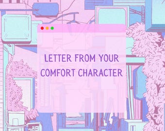 Lettera canalizzata dal tuo personaggio di conforto