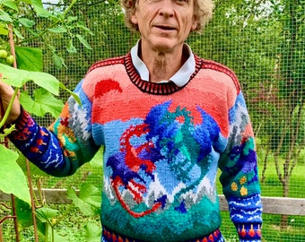 Strickanleitung: Drachen für Erwachsene