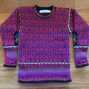 Knitting Pattern: Peace Size Seven Years