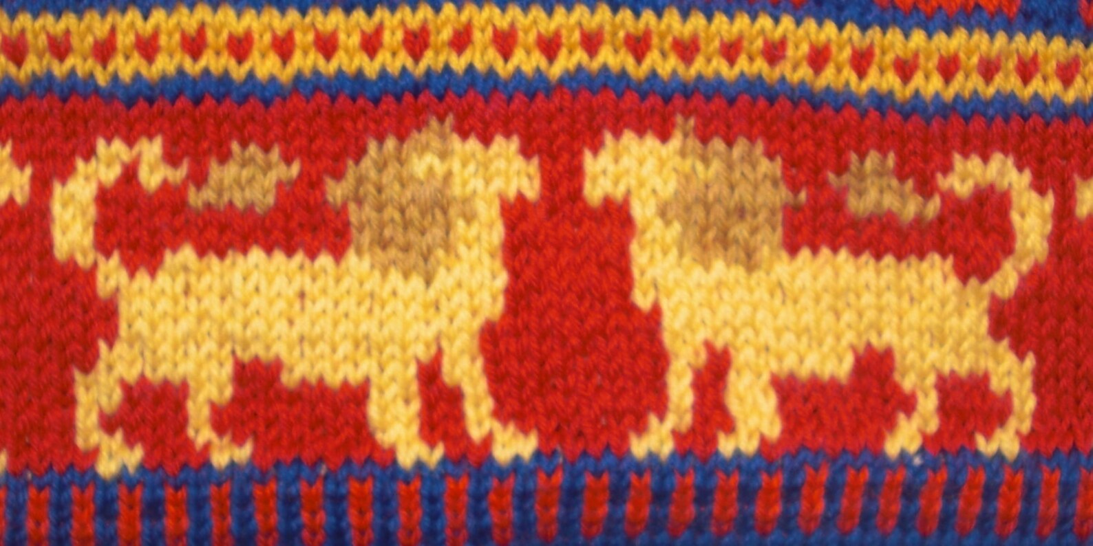 Knitting Pattern: Lion Shield Size Five Years - Etsy