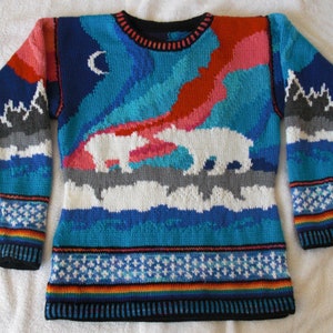 Knitting Pattern Aurora Eleven Years