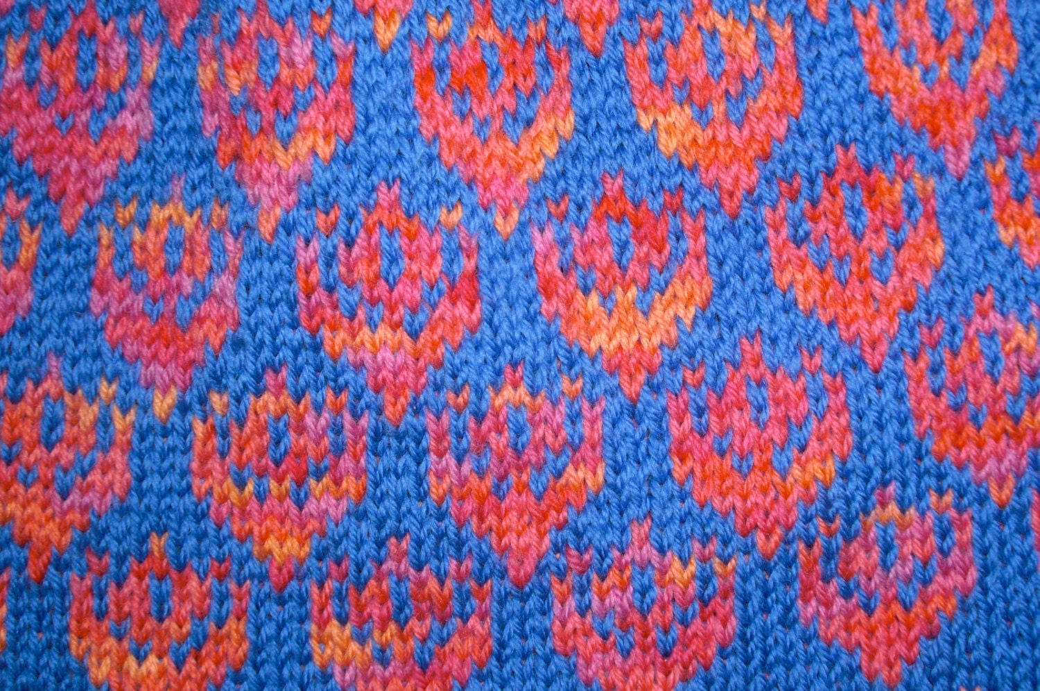Knit Dress With Flowers main image 1