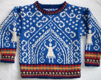 Knitting Pattern: Dancer Size Three Years