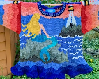 Knitting Pattern: Mermaids Two Years