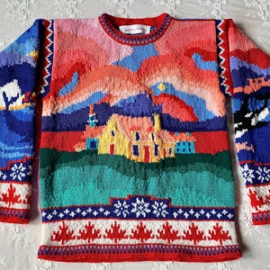 Knitting Pattern O Canada Adult