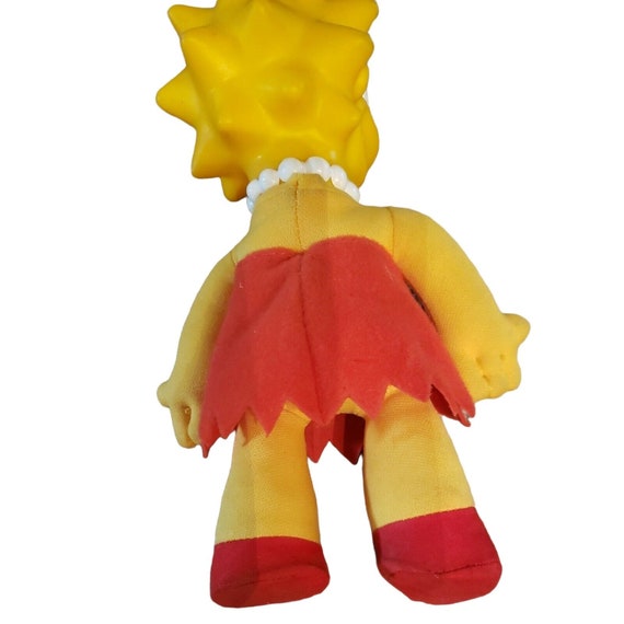 1990 20th Century Fox Vintage Lisa Simpson Vinyl Doll the