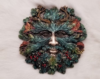 Winter Solstice Antler Greenman, Yule Gift