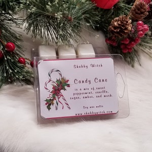 Candy Cane Melts, Winter Tarts, Winter melts, Christmas, Yule