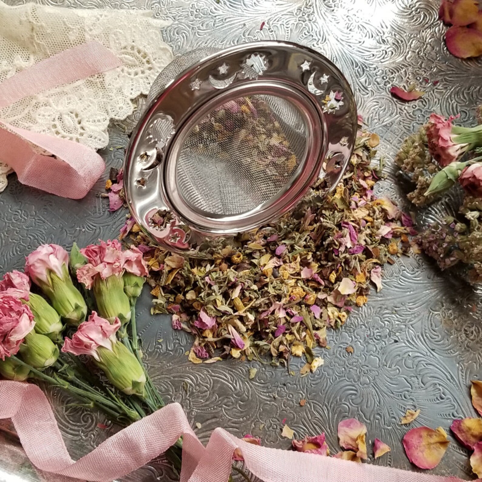 Celestial Tea Strainer Etsy