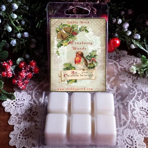 Cranberry Woods Scented Wax Melts, Winter Melts, Christmas Melts