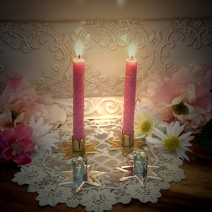 2 Mini Spell Candle Holders