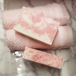 Ode De Rose Bar Soap, Handmade Soap, Cold Process Soap