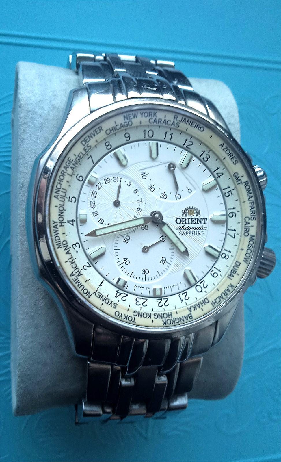 Orient Executive World Time - Automatik Watch -CEY04002B Power