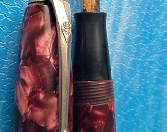 Vintage Conway Stewart No75 Fountain Pen- 14ct Gold Nib-Endland Made 1960s RARE