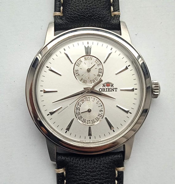 Orient Quartz Watch Day-date. - Etsy