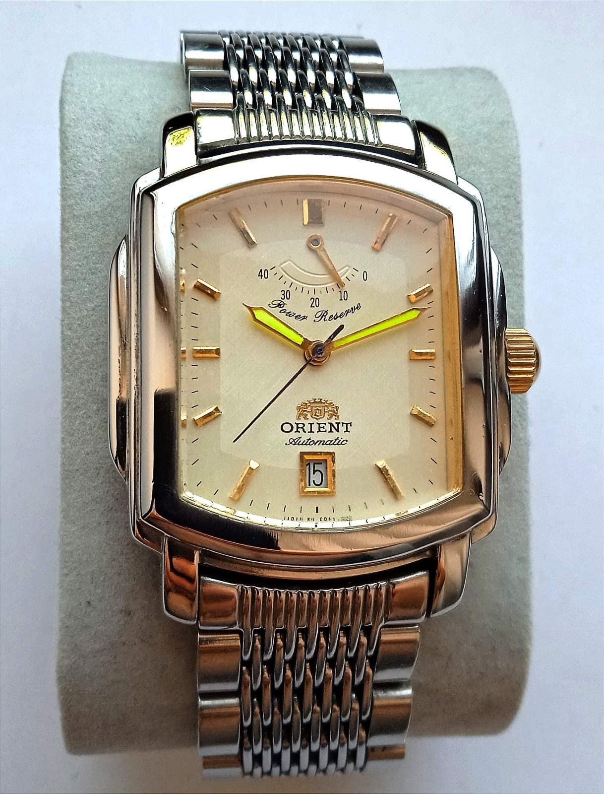 Orient Automatic Watch Power Reserve Stainless Steel Mens - Etsy