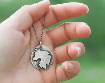 Wolf Sigil Necklace