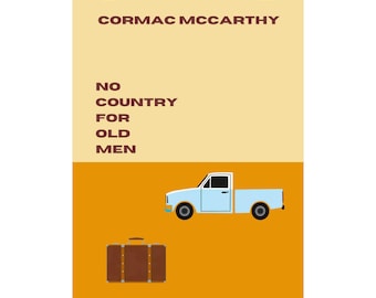 Cormac McCarthy No Country for Old Men Poster