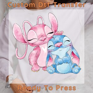Ohana Means Family Stitch Disney Dtf Ready To Press, Disney Tee, Stitch Disneyworld, Disney Vacation Dtf Transfer, Disney Castle Dtf Print