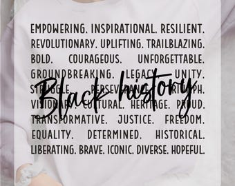 Black History Ready To Press DTF Transfer: Inspirational Afro Print