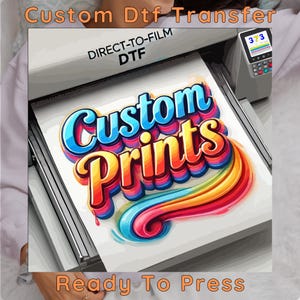 Direct to Film Printing, Your Stickers Here DTF Transfers, Wholesale DTF Prints, Bulk DTF Prints, Heat Transfers, Custom Dtf Transfers
