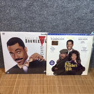 The Preacher&#39;s Wife Laserdisc 1989 and Boomerang 1992 Laserdisc