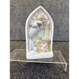 Precious Moments Chapl Exclusive Figurine 523410 Limited Edition 1997 Angel Harp