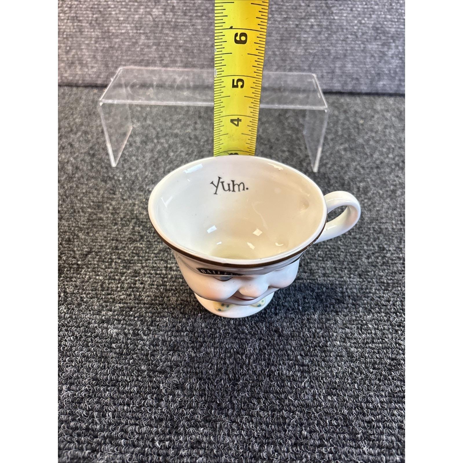 Baileys 1996 Limited Edition Yum His Coffee Cup~winking Eye~yellow