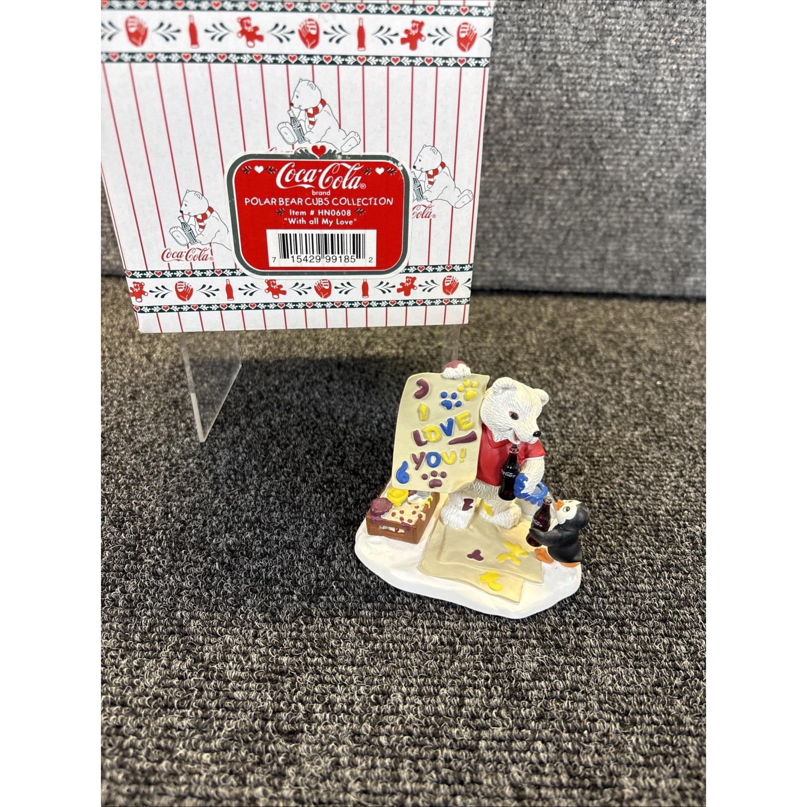 Vtg~coca-cola Polar Bear Cubs Collection~