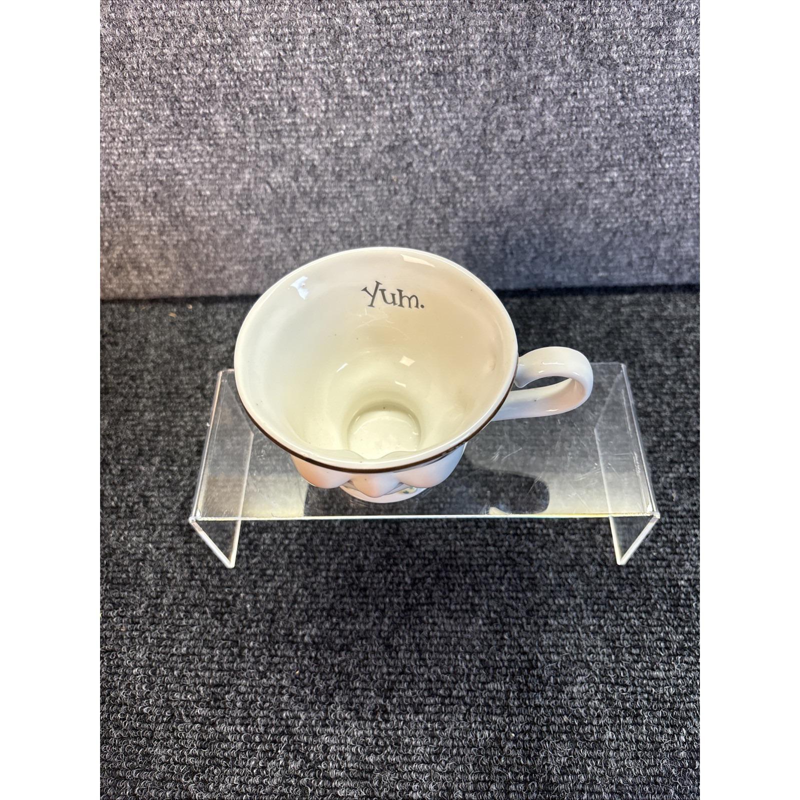 Baileys 1996 Limited Edition Yum His Coffee Cup~winking Eye~yellow