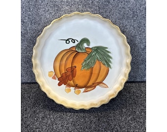 Vtg ~ Hausenware ~ Quiche dyniowe / Tarta / Forma do ciasta ~ Pieczenie / Jesień / Jesień