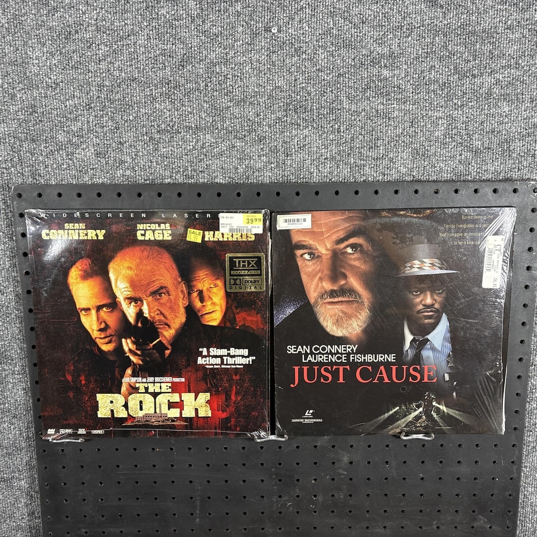 Just Cause~the Rock~laser Disc~sean Connery - Etsy