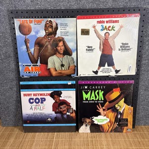 Powietrze tam w górze~Jack~Gliniarz i pół~Maska~Laserdiscs