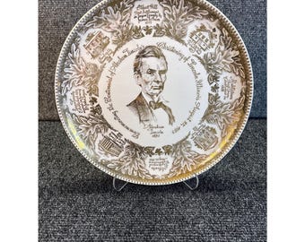 Foto d'epoca del battesimo del centenario di Abraham Lincoln a Lincoln, Illinois, 27 agosto 1953.