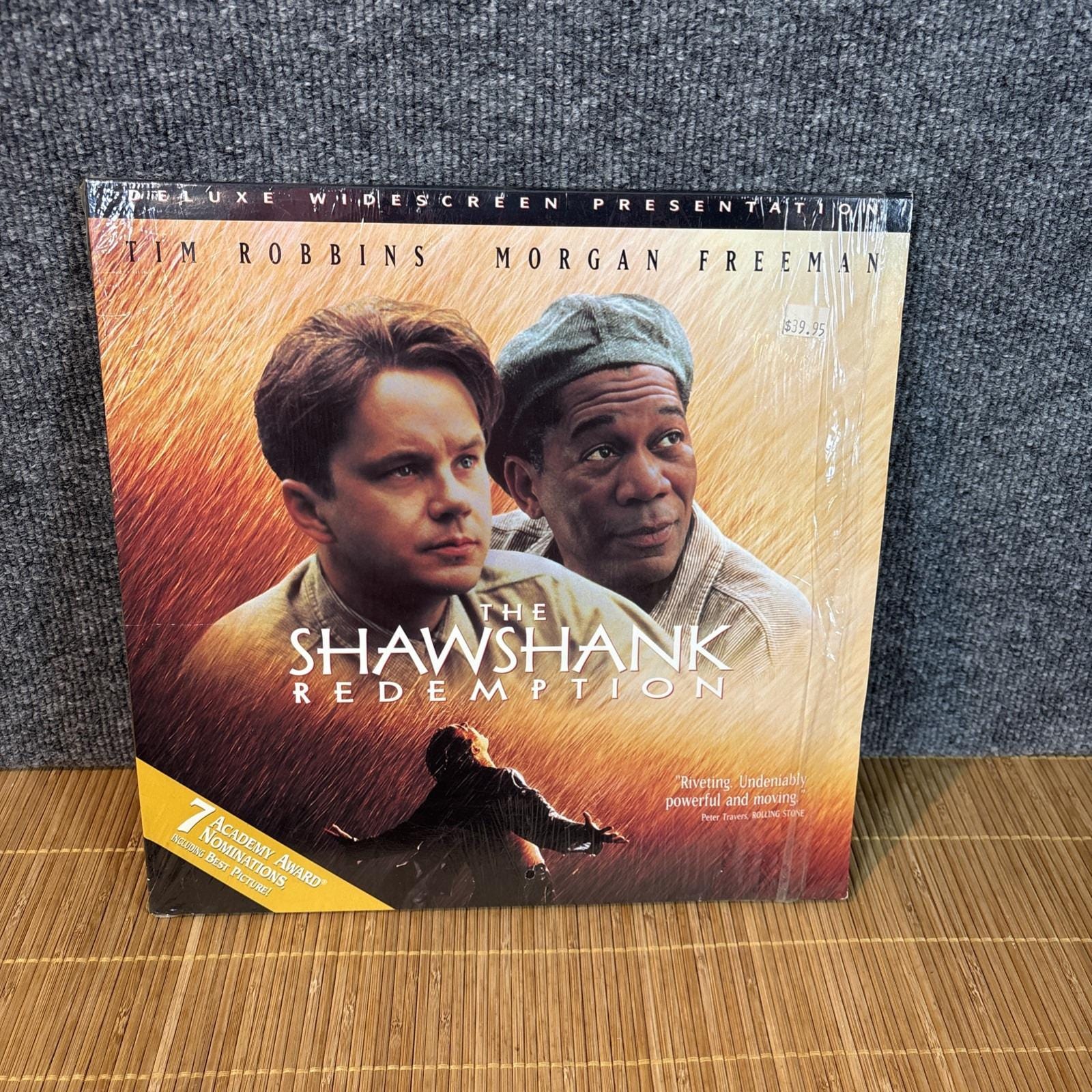Shawshank Redemption (Laserdisc) Deluxe Widescreen - Tim Robbins, Morgan Freeman