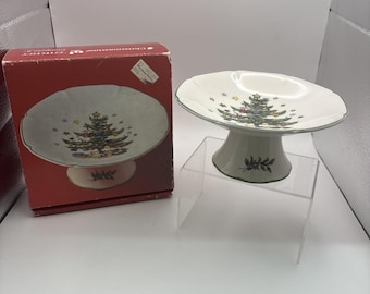 Nikko ~ Jul/God Helg ~ Kompott 15 cm ~ Muffinsställ ~ IOB