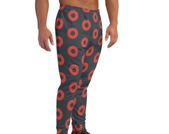 Men's Phish Donut Joggers, Fishman Donut Print, Phish sweatpants, Shakedown Merch, Phish Donut Clothing