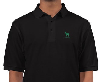 Men's Phish Shirt - Llama Taboot Embroidered Polo Shirt, RUNS LARGE