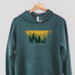 Phish Hoodie Walls of the Cave, Unisex Fleece Hoodie, Men's Phish Hoodie, Womens Phish Hoodie, Listen to the Silent Trees, Hippie Clothing