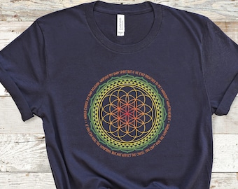 Women's Phish Tee - Sand, Unisex Phish Shirt, Phish Lot Shirts, Phish Sand Lyrics, Festival Apparel, Flower of Life Tee, Womens Yoga Shirt