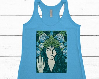 Women's Phish Tank - Read The Book, Phish Shirt Icculus, Phish Alpine 2019, Phish Clothing Women, Goddess Shirt Women, Shakedown Merch