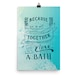 Phish Lyrics Poster Bathtub Gin We're All in This - Etsy
