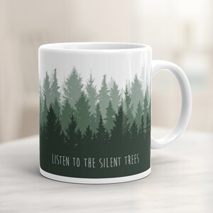 Phish Mug - Walls of the Cave, Listen to the silent trees, Phish Coffee Mug, Phish Gifts, Camping Coffee Mug, Phish Lyrics, Phish merch