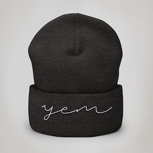 Phish YEM Beanie, Cuffed Beanie Unisex, Phish Winter Hat, You Enjoy Myself, Phish YEM Hat, Phish Winter Gear