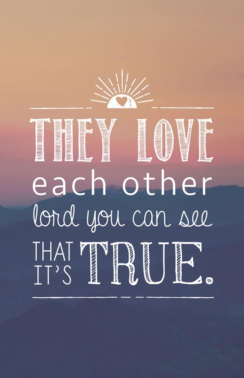 Lyrics Poster They Love Each Other Song Lyrics Art Music Etsy Lyrics Poster They Love Each Other Song Lyrics Art Music Etsy