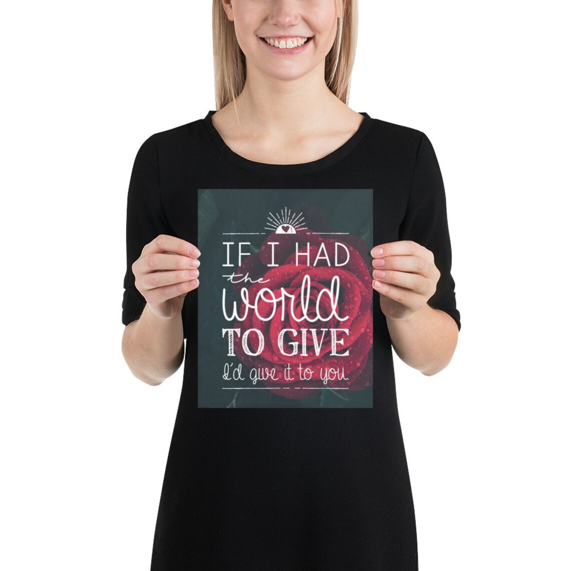 Lyrics Poster If I Had the World to Give Love Song Lyrics | Etsy If I Had The World To Give Lyrics