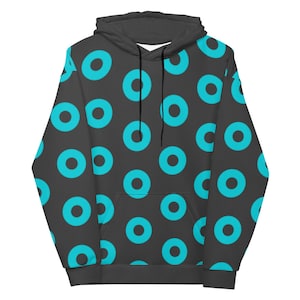 Phish Donut Hoodie, Unisex Phish Hoodie, Phish 2021 NYE, Phish Donut Kleding, Festivalkleding, Shakedown Merch